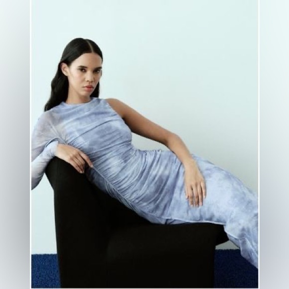 Zara Asymmetrical Dress - Picture 2 of 3